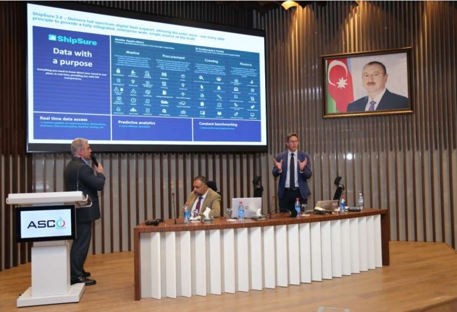 Dünyanın aparıcı gəmi idarəetmə şirkəti ASCO-da rəqəmsal platformanın təqdimatını edib