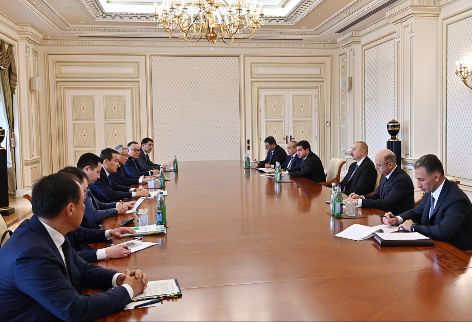 Alixan Smailov: Azərbaycan Cənubi Qafqazda Qazaxıstanın ən mühüm iqtisadi-ticarət tərəfdaşıdır