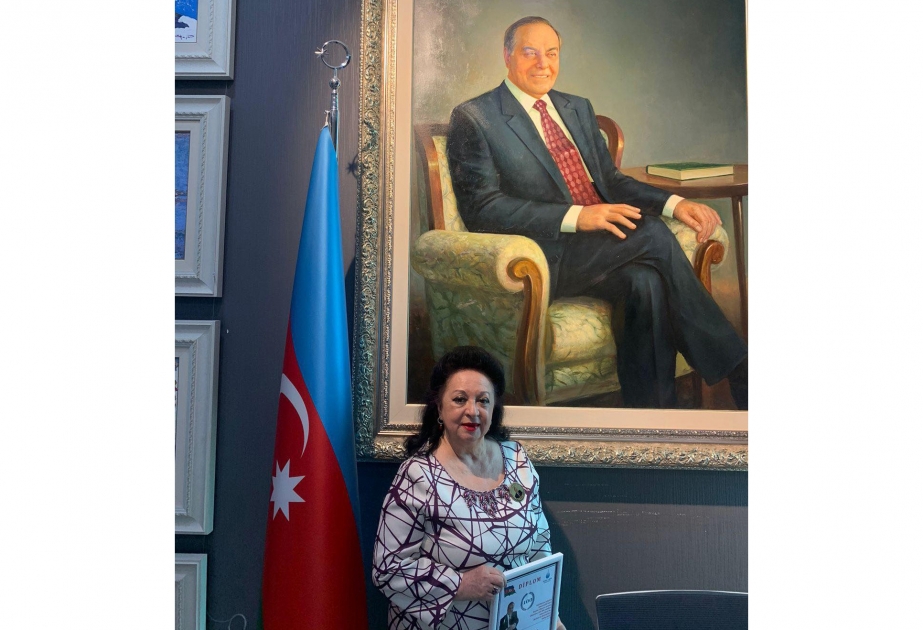 Professor Şəfəq Əlibəyli “Heydər Zirvəsi -100” diplomu və medalı ilə təltif edilib