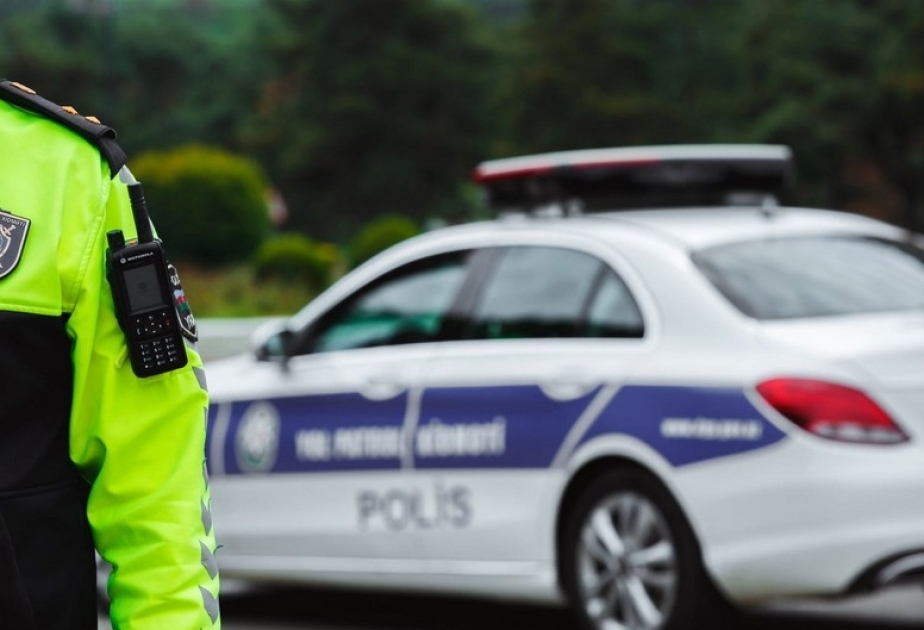 Yol polisinin qanuni tələbinə əməl etməyən yük avtomobilinin sürücüsü saxlanılıb