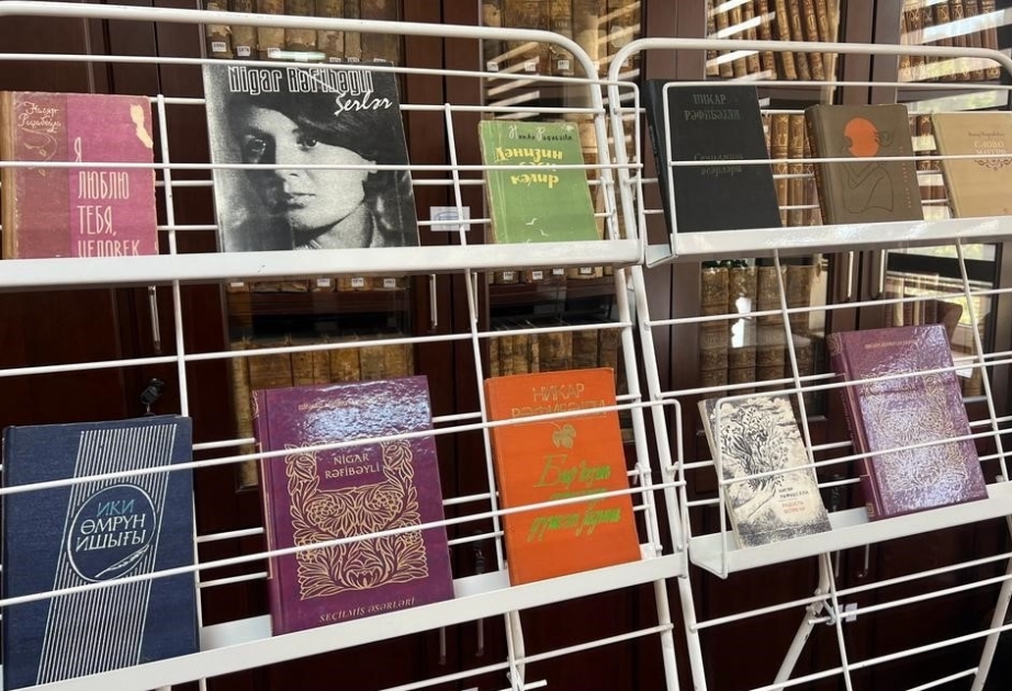 “Nigar Rəfibəyli-110” - kitab sərgisi
