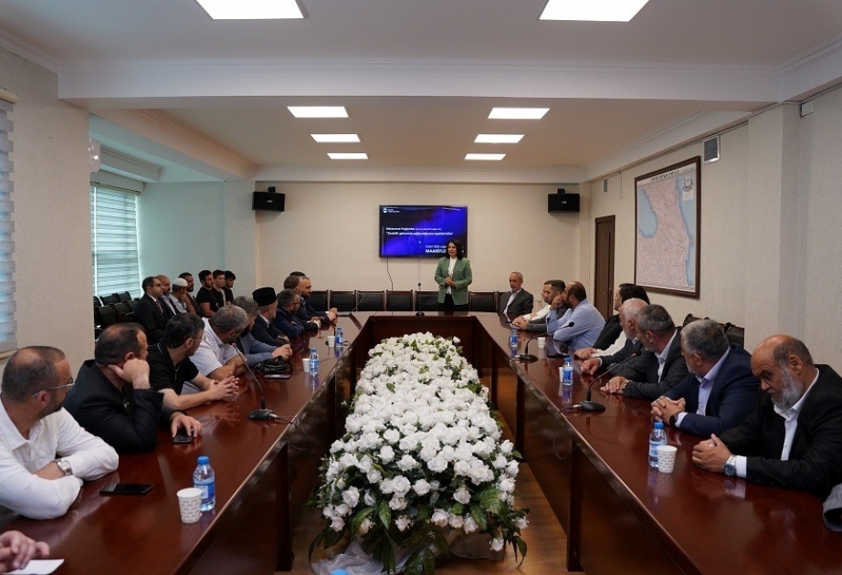 Dini icma üzvləri və din xadimləri üçün icbari tibbi sığorta barədə maarifləndirmə tədbirləri keçirilib