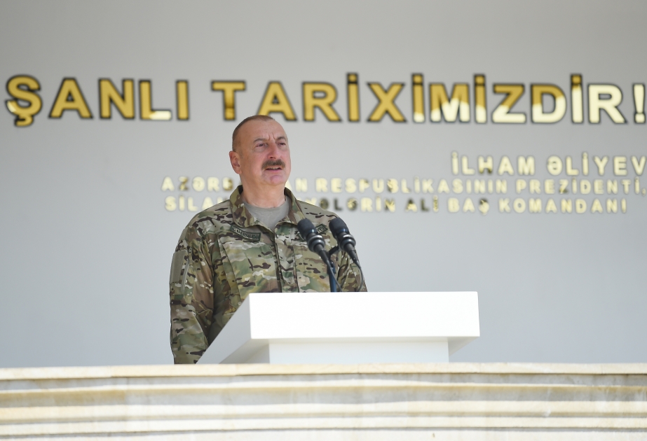 President Ilham Aliyev: We are significantly increasing and will continue to increase our combat capabilities