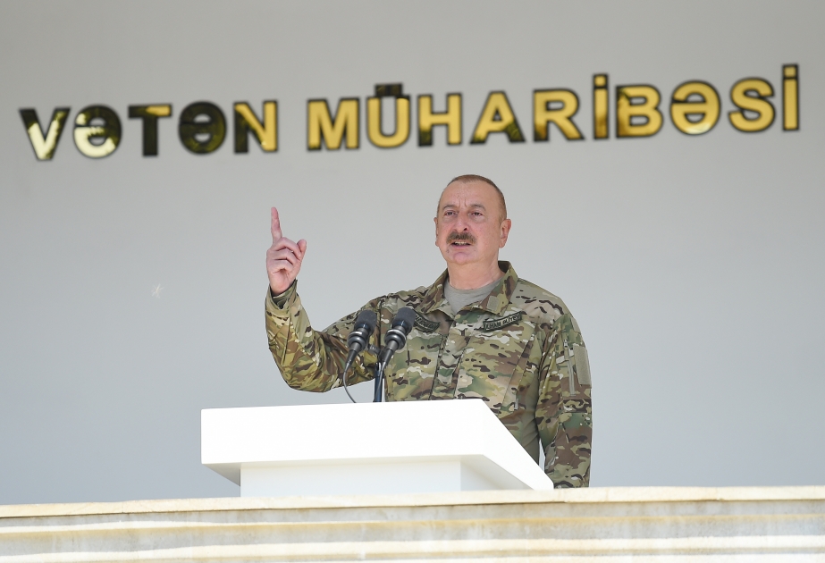 Azərbaycan Prezidenti: İkinci Qarabağ müharibəsində Xüsusi Təyinatlı Qüvvələr xüsusi peşəkarlıq və qəhrəmanlıq göstərib