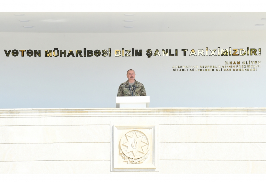 President Ilham Aliyev: The task of further strengthening our Army remains number one priority