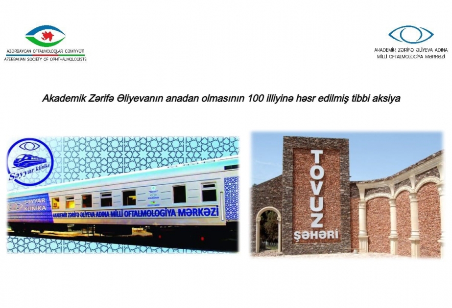 Milli Oftalmologiya Mərkəzi Tovuz şəhərində aksiya keçirir