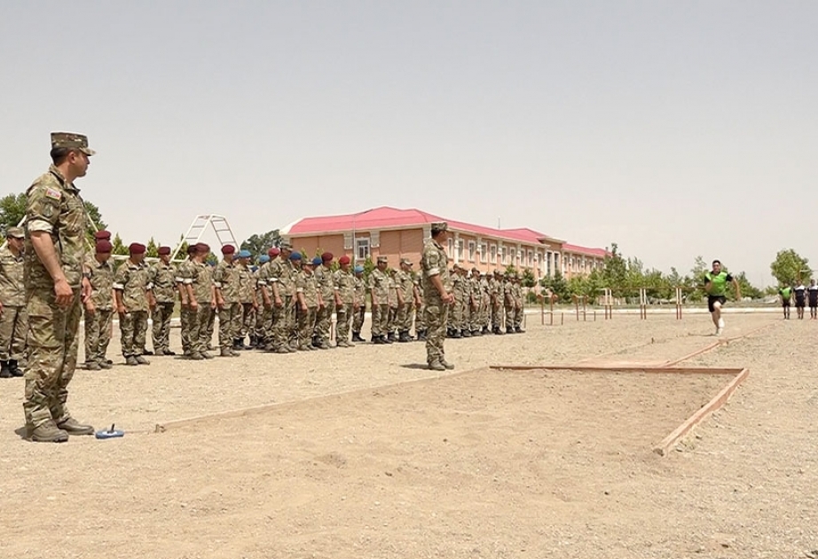 Combined Arms Army holds championship in athletics and gymnastics