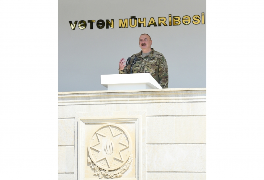 Le président Ilham Aliyev : Nous avons consolidé notre glorieuse victoire au niveau politique et diplomatique