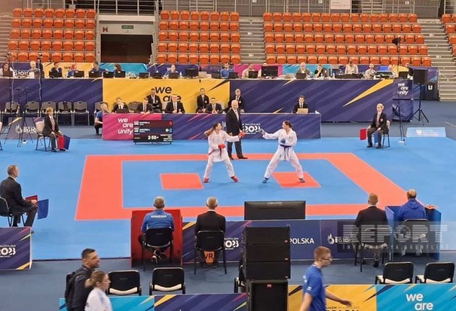 Азербайджанская каратистка Ирина Зарецкая вышла в финал III Европейских игр