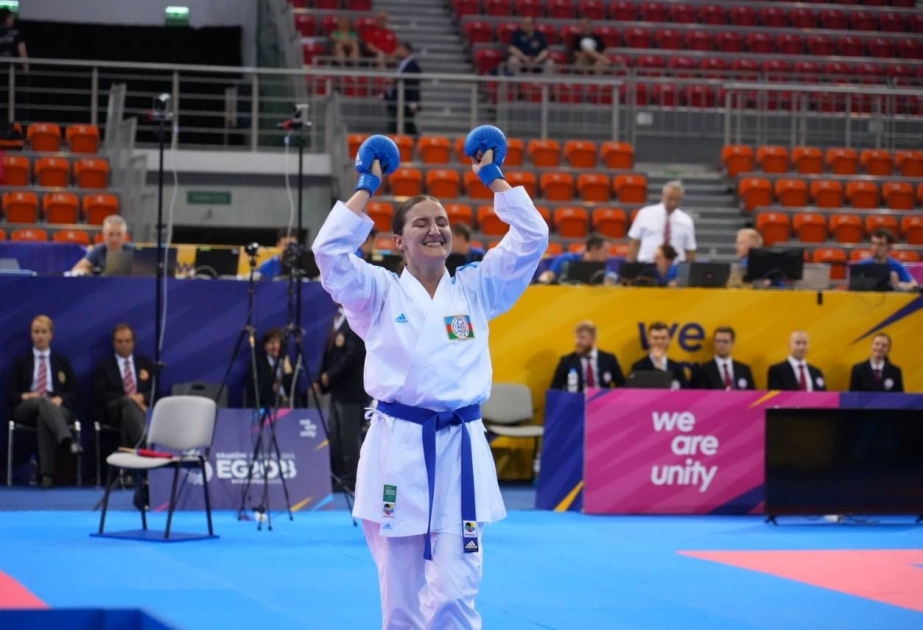 III Avropa Oyunları: Karateçimiz İrina Zaretska qızıl medal qazanıb