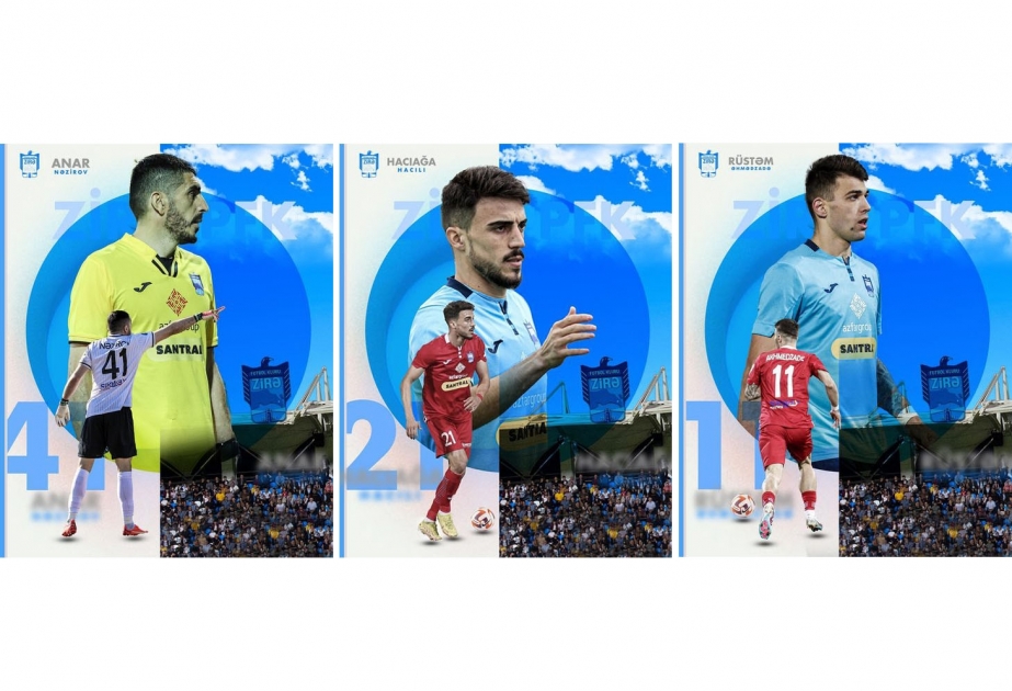 Zirə komandası üç futbolçu ilə müqavilə müddətini uzadıb