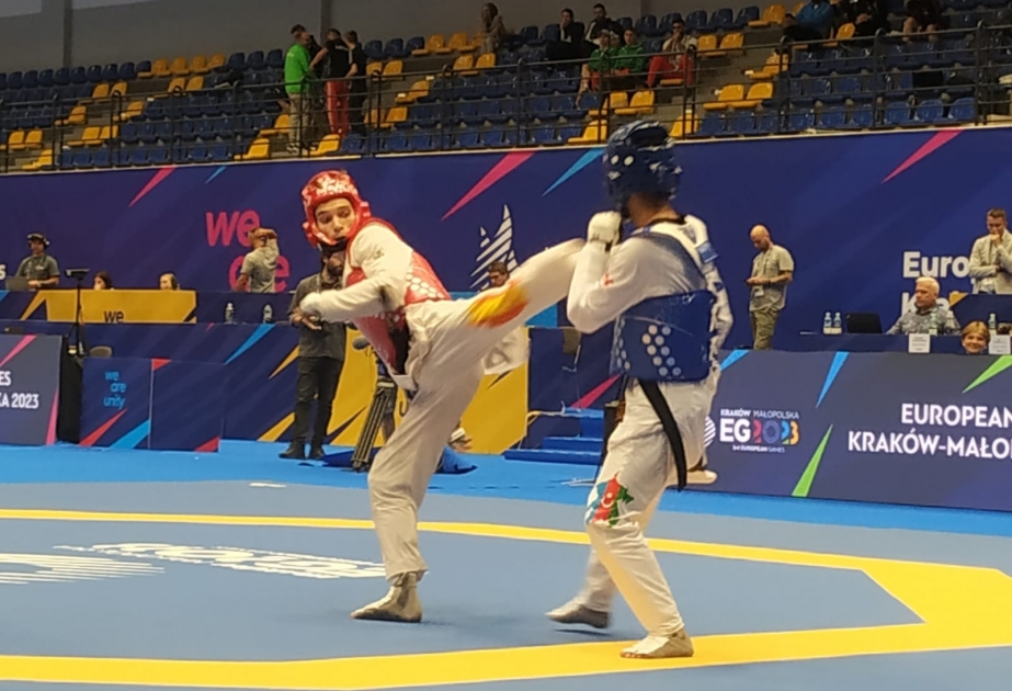 Azerbaijani taekwondo fighter clinches silver at 3rd European Games