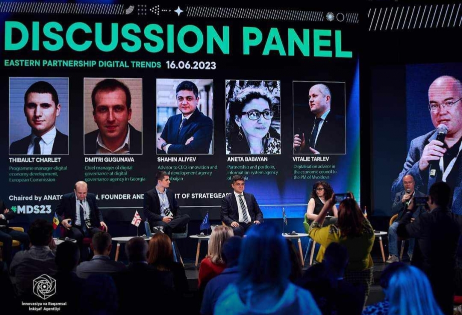 İnnovasiya və Rəqəmsal İnkişaf Agentliyi “Moldova Digital Summit”ində iştirak edib