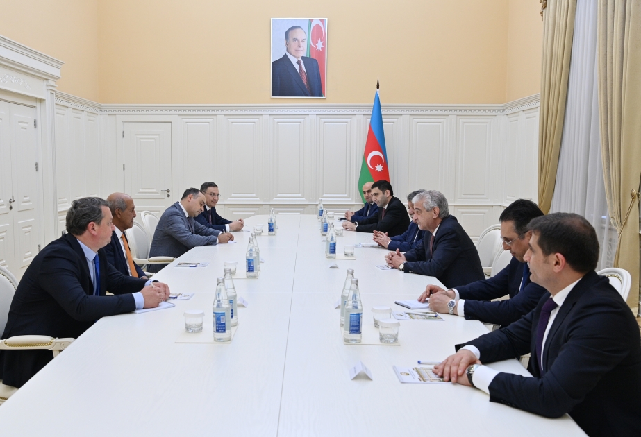 Baş nazirin müavini Əli Əhmədov Ümumdünya Əqli Mülkiyyət Təşkilatının Baş direktorunun müavini ilə görüşüb