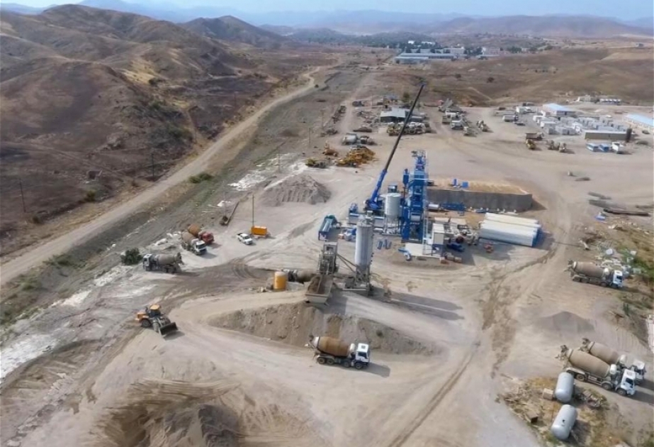 “Azərtexnolayn” Qarabağda tikinti işləri üçün 1000 ton civarında yerli istehsallı məhsullar tədarük edəcək