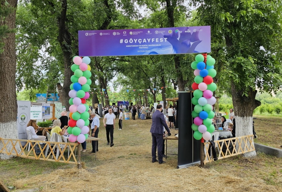Göyçayda növbəti dəfə “Aqroturizm və sosial Sahibkarlıq” festivalı keçirilib