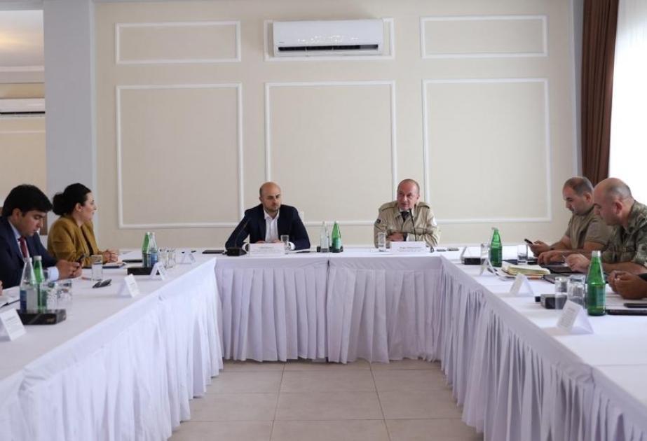 Zəngilanda Minalardan və partlamamış hərbi sursatlardan təmizləmə üzrə İşçi qrupunun iclası keçirilib