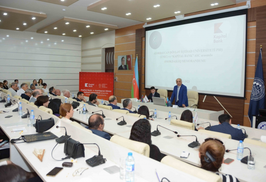 ®  “Kapital Bank”la UNEC arasında yeni memorandum imzalandı