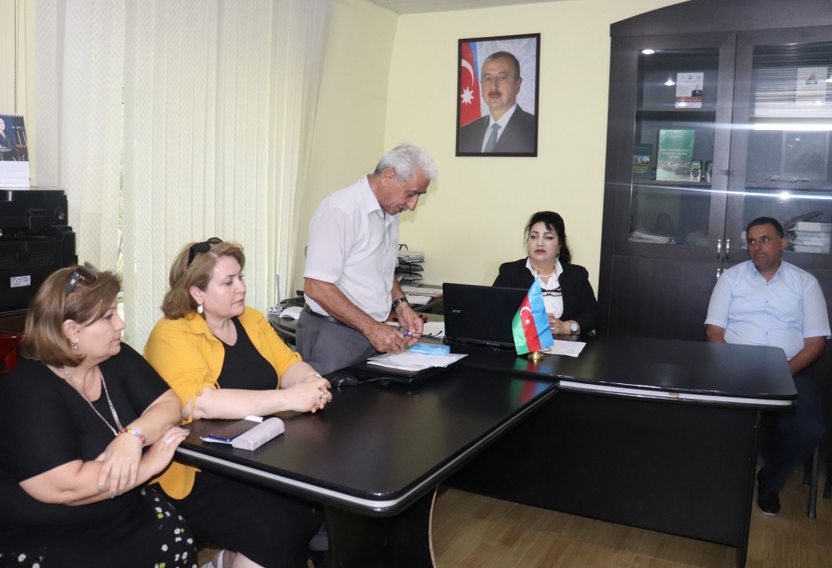 Dendrologiya İnstitutunda ilin birinci yarısında aparılan tədqiqat işləri müzakirə edilib