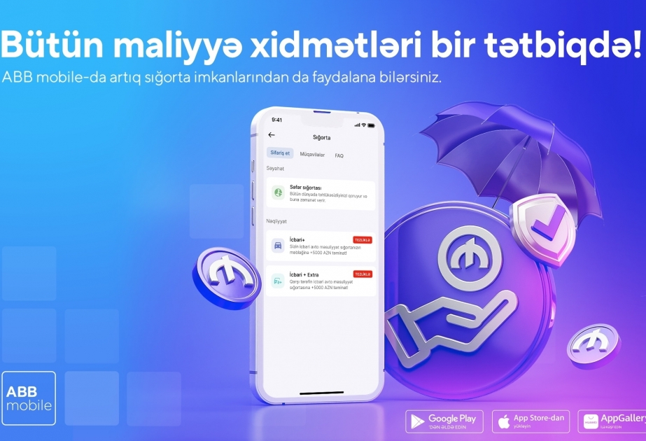 ® “ABB mobile” tətbiqində sığorta xidməti!