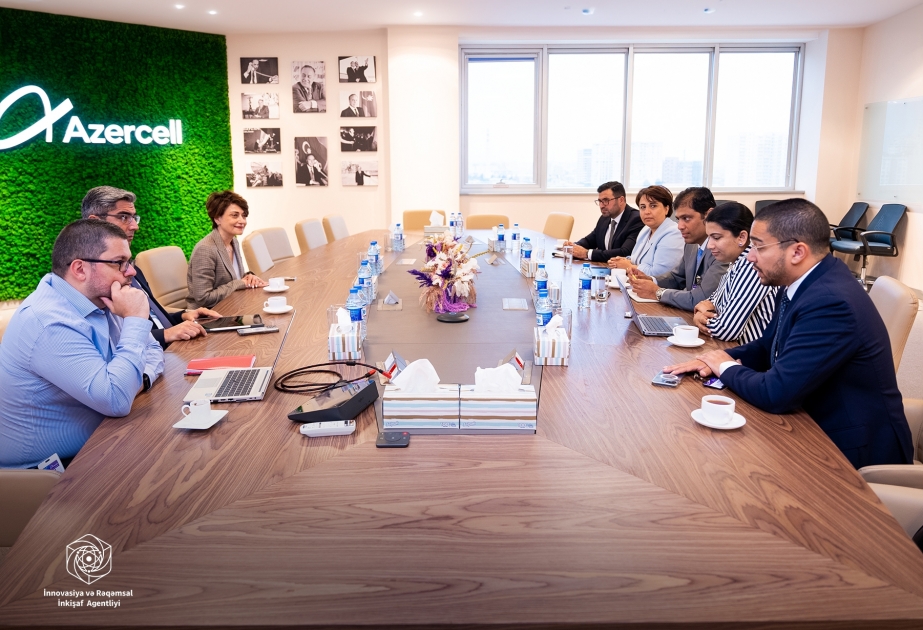 “Tech Mahindra” şirkəti və “Azercell” arasında görüş keçirilib