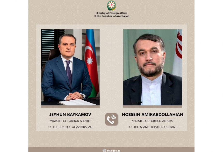 Azərbaycan və İran XİN rəhbərləri iki ölkə arasında münasibətlərin cari vəziyyətini müzakirə ediblər