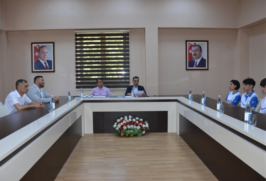Açıq Avropa çempionatında iştirak edəcək parataekvondoçularla görüş olub