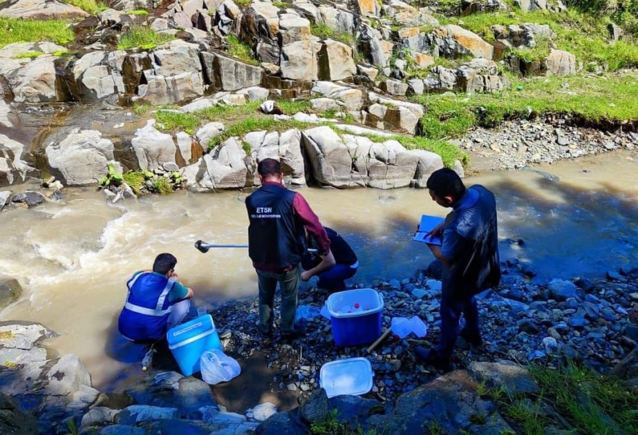 Söyüdlü kəndində kompleks ekoloji monitorinqlər davam edir