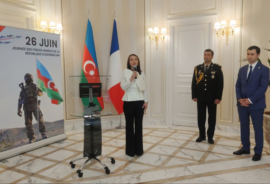 Parisdə Azərbaycanın Silahlı Qüvvələr Günü qeyd edilib
