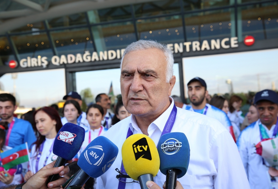 “Ölkəmiz bu turnirdə ilk dəfə olaraq bədii gimnastika üzrə yarışlarda da təmsil olundu” - Şahin Əliyev