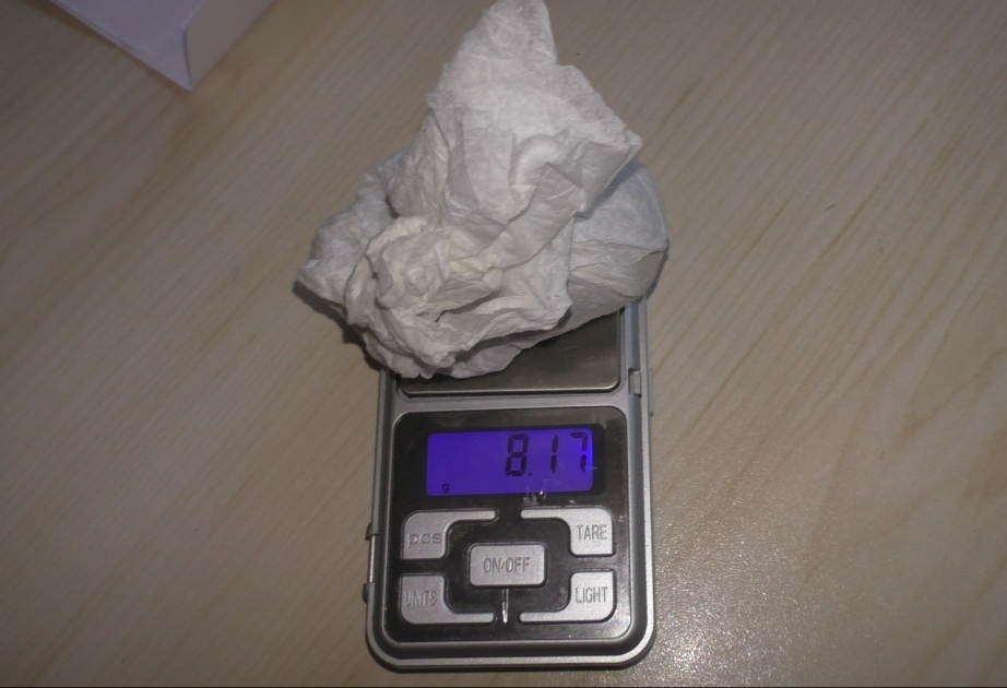 Zaqatalada keçmiş məhkumdan 1,5 kiloqrama yaxın narkotik vasitə götürülüb