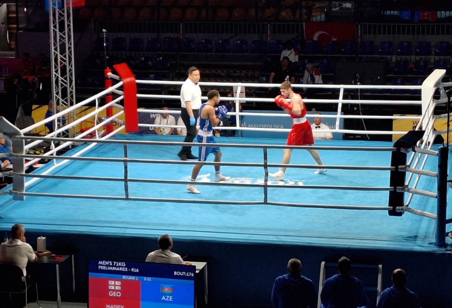 Azərbaycan boksçusu Sərxan Əliyev Avropa Oyunlarının dörddəbir finalında