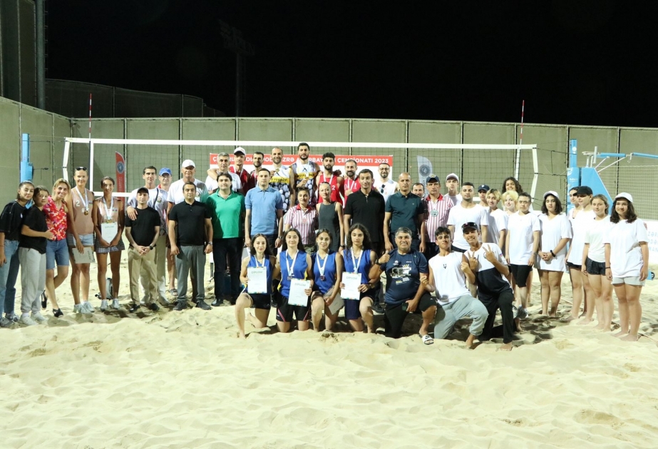 Çimərlik voleybolu üzrə ölkə çempionatının birinci mərhələsinə yekun vurulub
