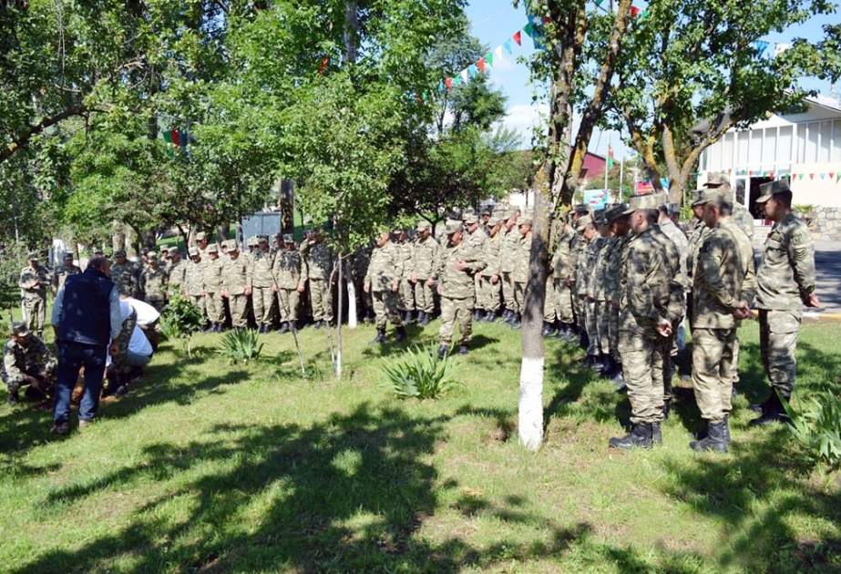 Azərbaycan Ordusunda Qurban bayramı münasibətilə tədbirlər keçirilib