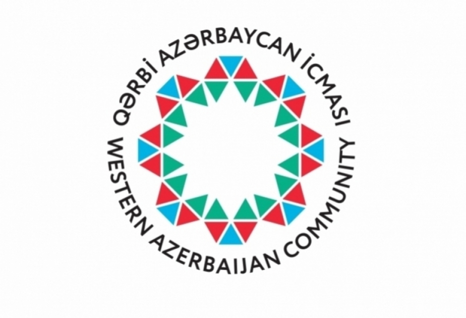 Qərbi Azərbaycan İcması Paşinyanın son bəyanatını pisləyib