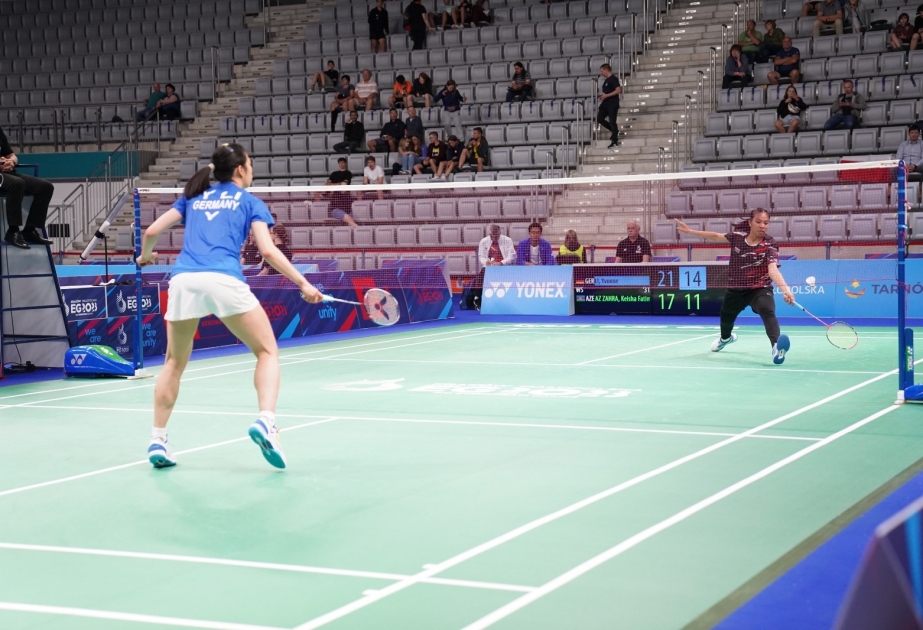 Qadın badmintonçumuz III Avropa Oyunlarında çıxışını başa vurub