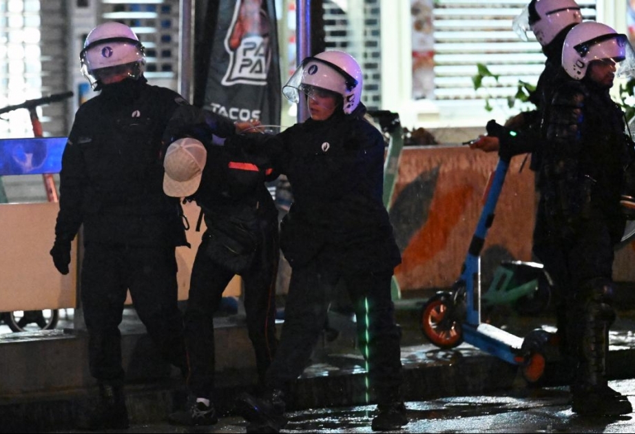 Fransadakı hadisələr Belçikaya da sirayət edib: 29 nəfər saxlanılıb