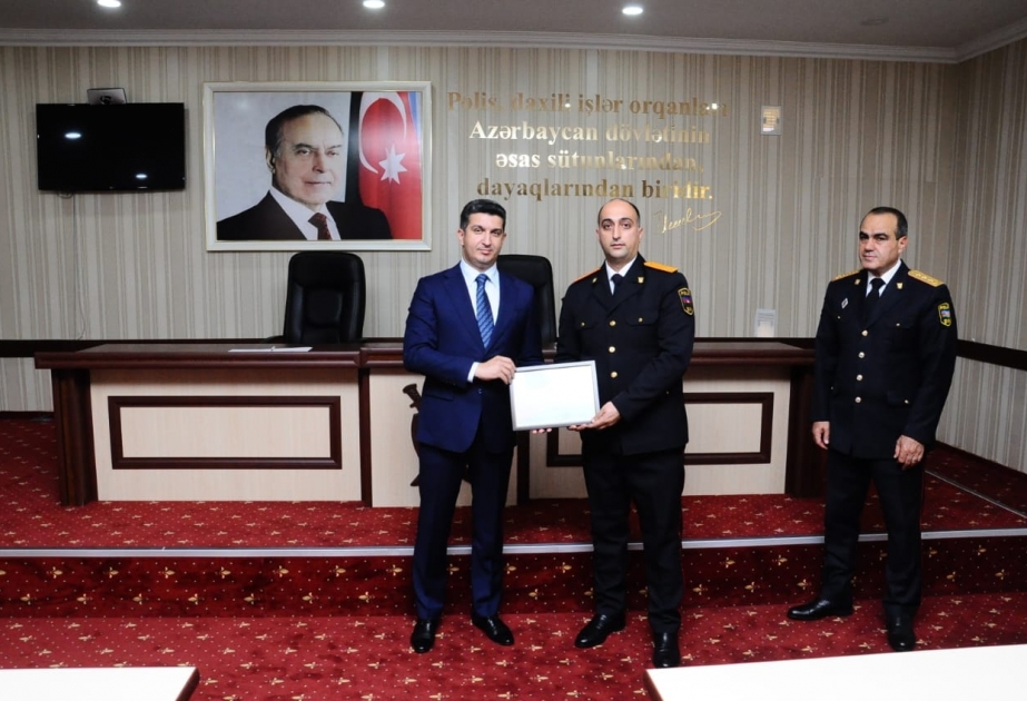 Naftalanda Polis Günü qeyd olunub