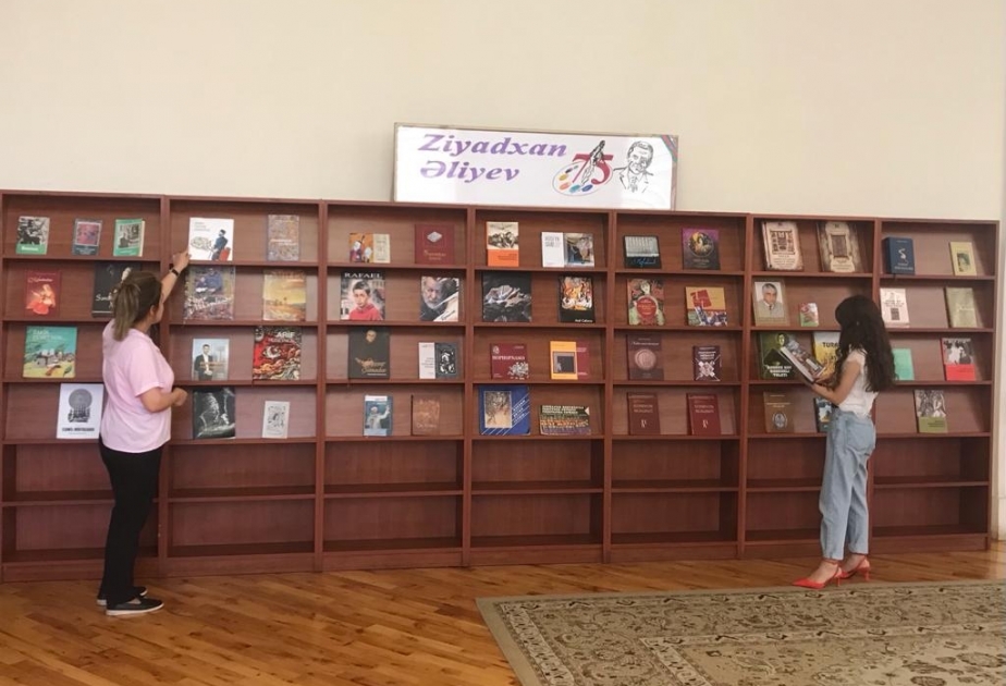 Milli Kitabxanada sənətşünas alim Ziyadxan Əliyevin 75 illiyinə həsr edilən sərgi təqdim olunub