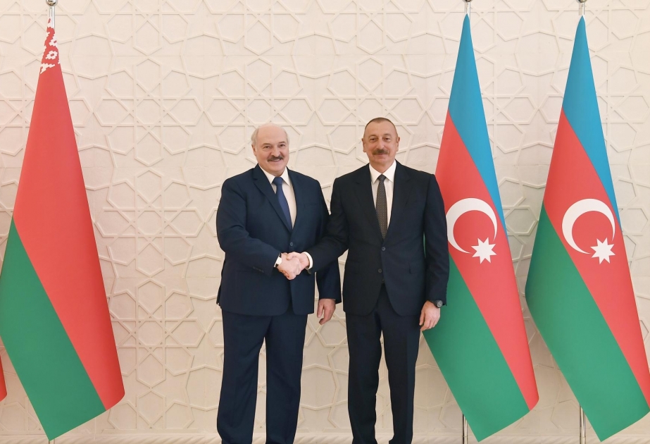 Prezident İlham Əliyev: Azərbaycanla Belarusu ənənəvi sıx dostluq, əməkdaşlıq və qarşılıqlı dəstək münasibətləri bağlayır