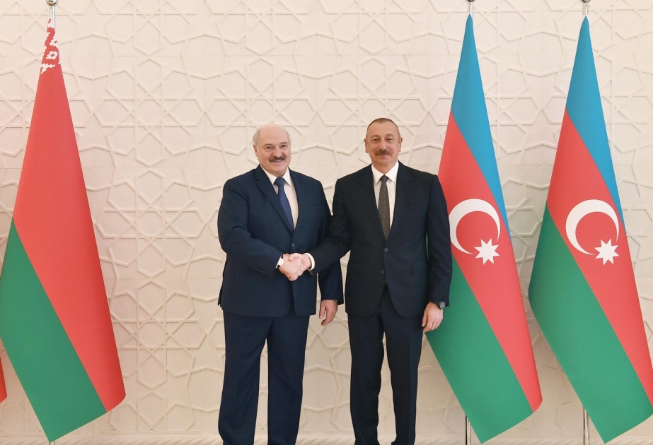 Le président Ilham Aliyev : L’Azerbaïdjan et le Bélarus sont liés par d’étroites relations traditionnelles d’amitié, de coopération et de soutien réciproque