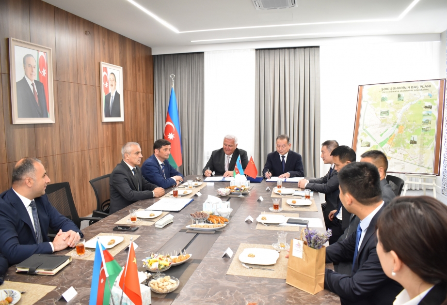 Şəki ilə Çinin Lianşan vilayəti qardaşlaşıb
