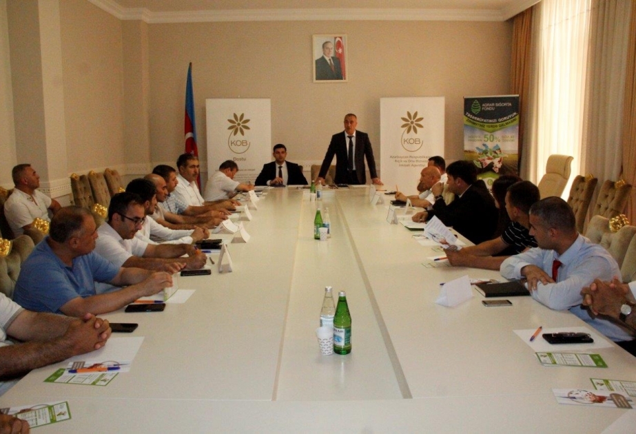 Fermerlər müasir suvarma sistemləri barədə məlumatlandırılıblar