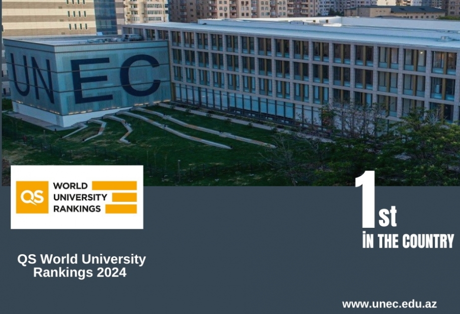 UNEC стал первым в стране в рейтинге университетов мира QS