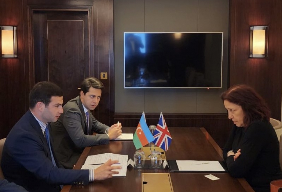 KOBİA-nın İdarə Heyətinin sədri ilə Böyük Britaniyanın kiçik biznes üzrə müvəkkili arasında görüş keçirilib