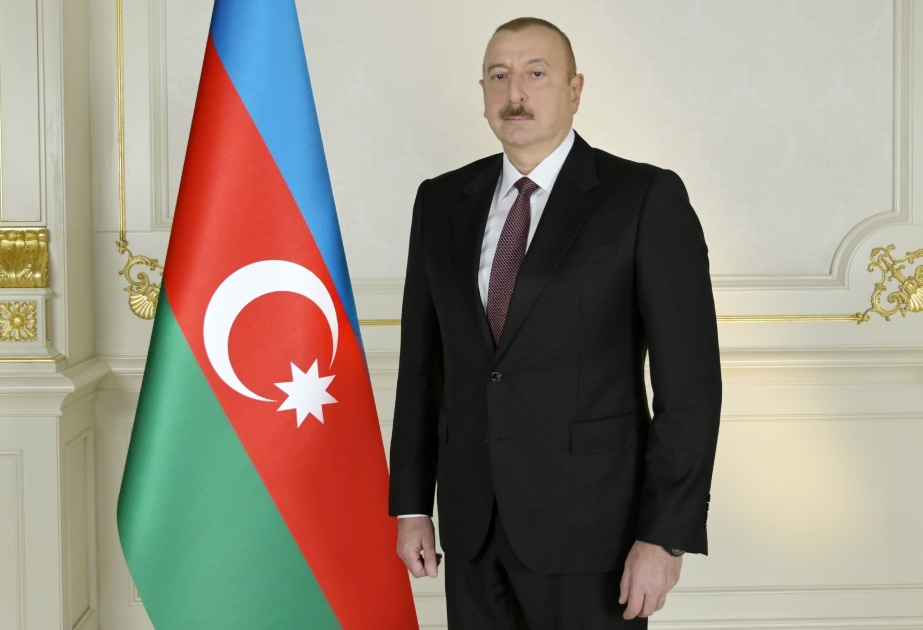 President Ilham Aliyev congratulates judges and employees of Constitutional Court