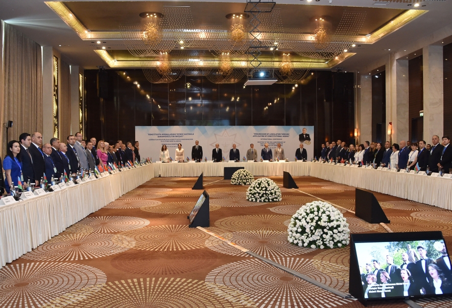 Azərbaycan Respublikası Konstitusiya Məhkəməsinin 25 illiyinə həsr olunmuş beynəlxalq konfrans keçirilib YENİLƏNİB