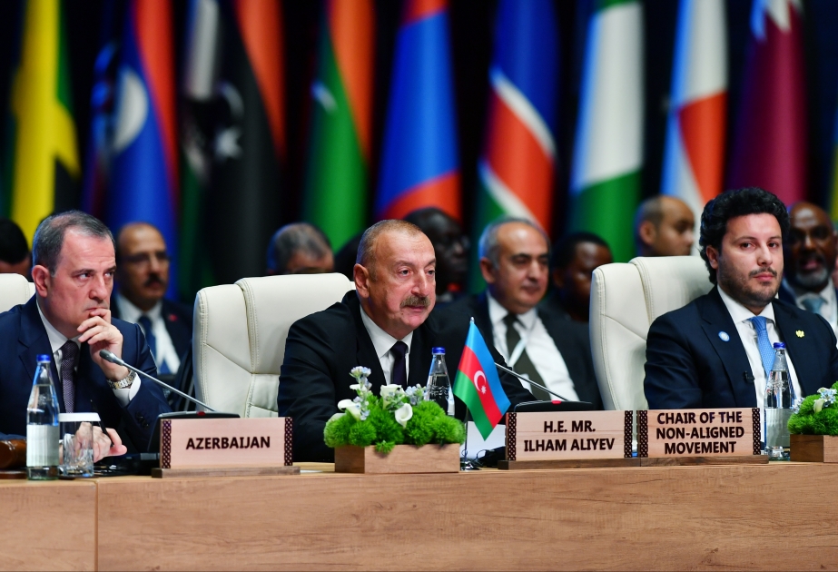 Azerbaijan has set a particular national Sustainable Development Goal on humanitarian demining,  President VIDEO
