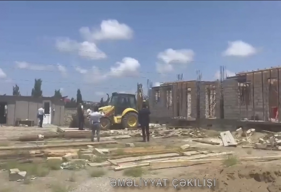 Abşeron, Masallı və Cəlilabad rayonlarında qanunsuz tikintilərin qarşısı alınıb