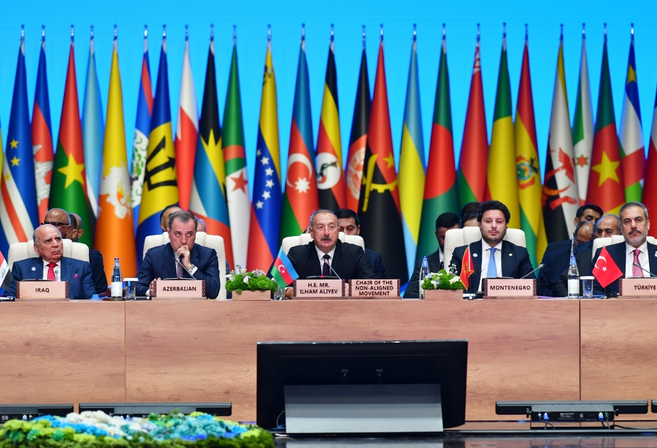 Presidente: "La victoria de Azerbaiyán en la Guerra Patria es el triunfo del derecho internacional y la justicia"